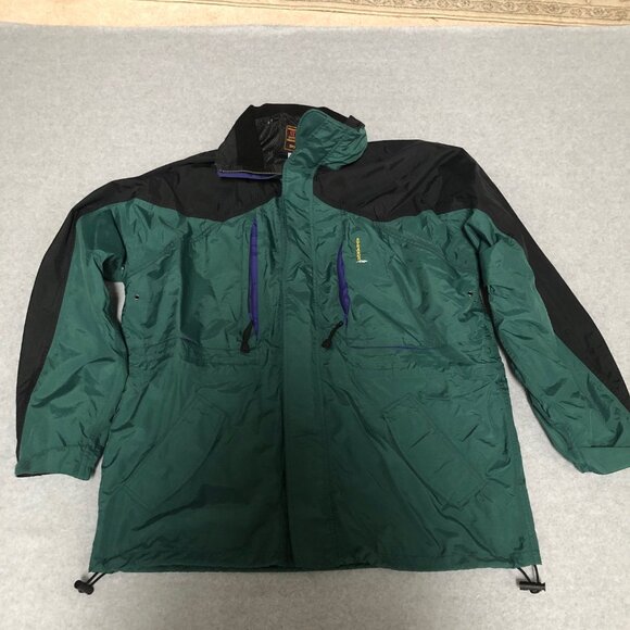 Stearns All Weather Jacket  Hood stores in collar Dry Wear xxl  Men's - Picture 2 of 10